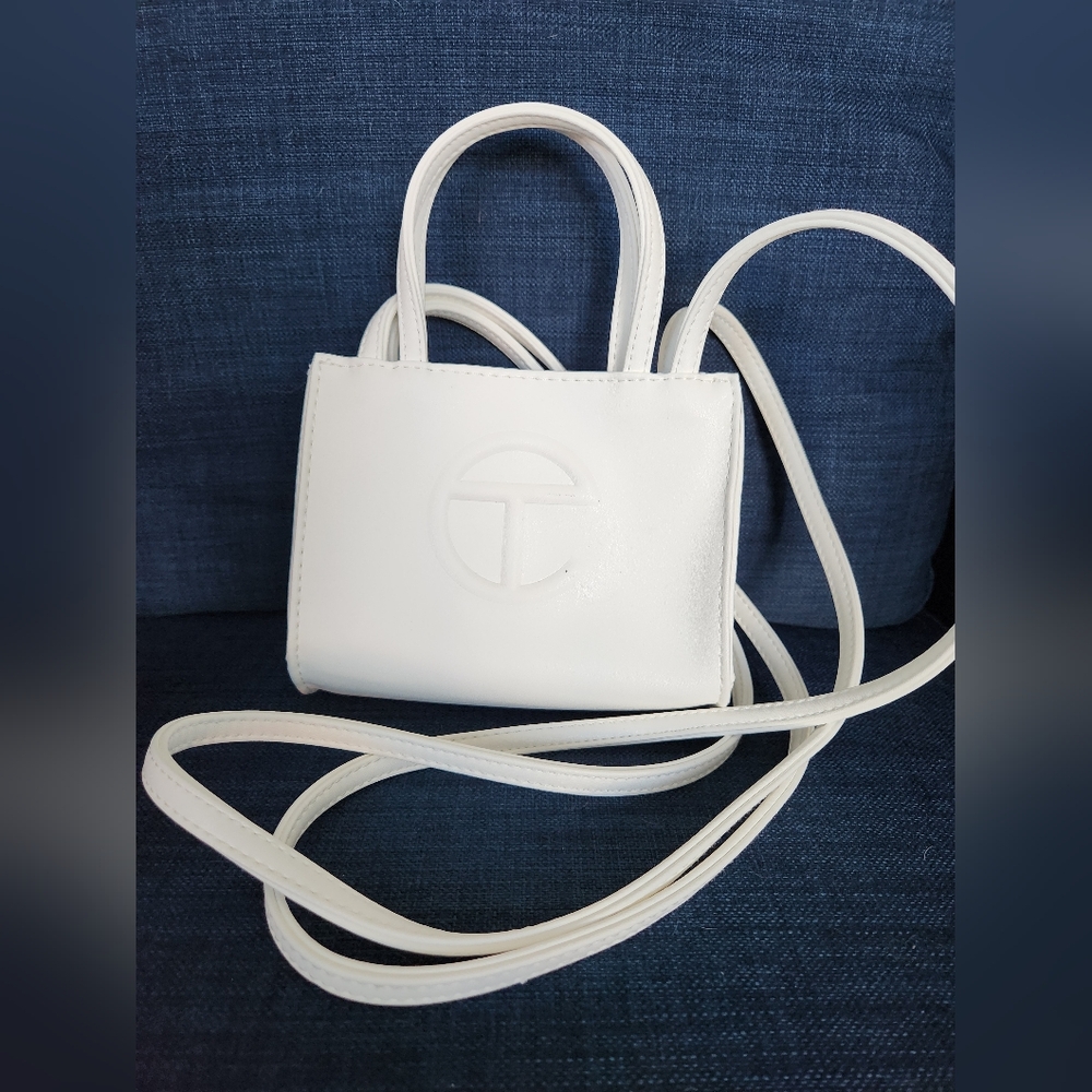 Telfar Small Shopping bag in White